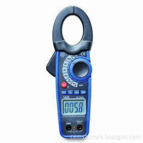 True RMS 1,000A AC/DC Power Clamp Meter with 1.2-inch Clamp Digital Display